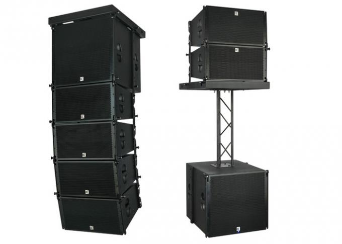 La pro ligne à haute tension du DJ rangent le système boîte de haut-parleur de 10 pouces, système de haut-parleurs de colonne
