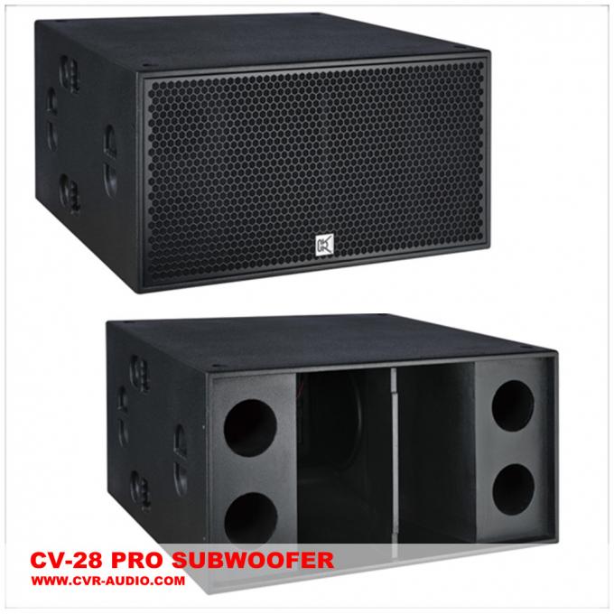 Pro Subwoofer audio 2000 CE en bois de système de haut-parleurs de Cabinet de watt, pro Subwoofers sains