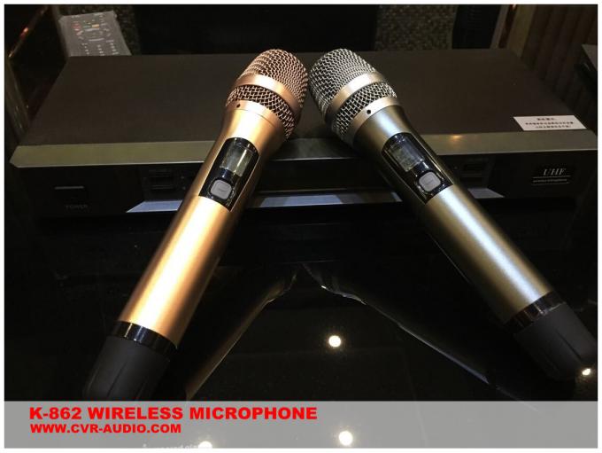 Type microphone d'UFH de radio de conférence de la parole de karaoke de système audio de boîte de nuit