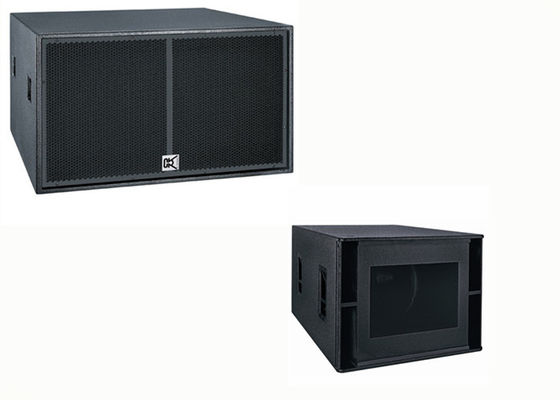 Les systèmes de son d'église d'étape de Subwoofer de 18 pouces choisissent le système de Sous-Basse de Double-Conducteurs fournisseur 