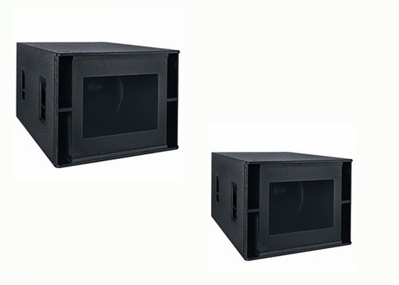 Les systèmes de son d'église d'étape de Subwoofer de 18 pouces choisissent le système de Sous-Basse de Double-Conducteurs fournisseur 