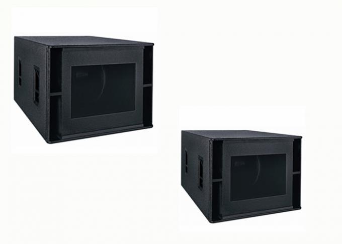 Les systèmes de son d'église d'étape de Subwoofer de 18 pouces choisissent le système de Sous-Basse de Double-Conducteurs